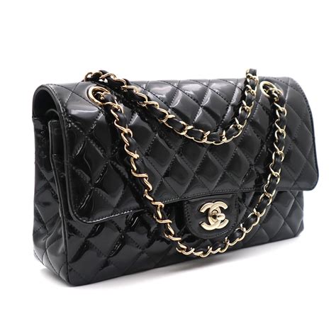 black and white quilted chanel purse|chanel black classic quilted handbag.